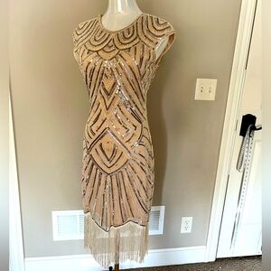 Babeyond small women’s gatsby dress. Worn once!